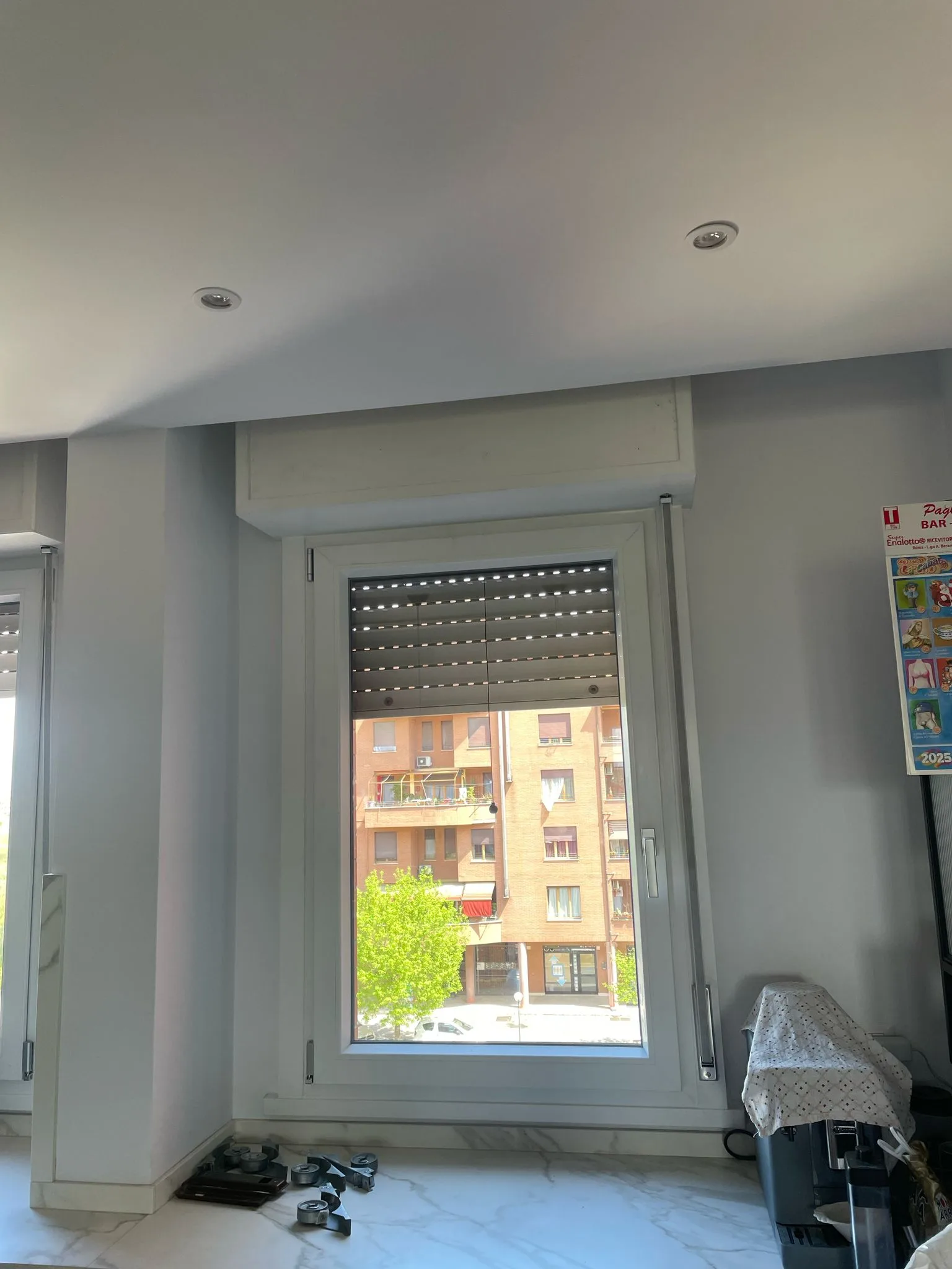 Finestra con cassonetto monoblocco