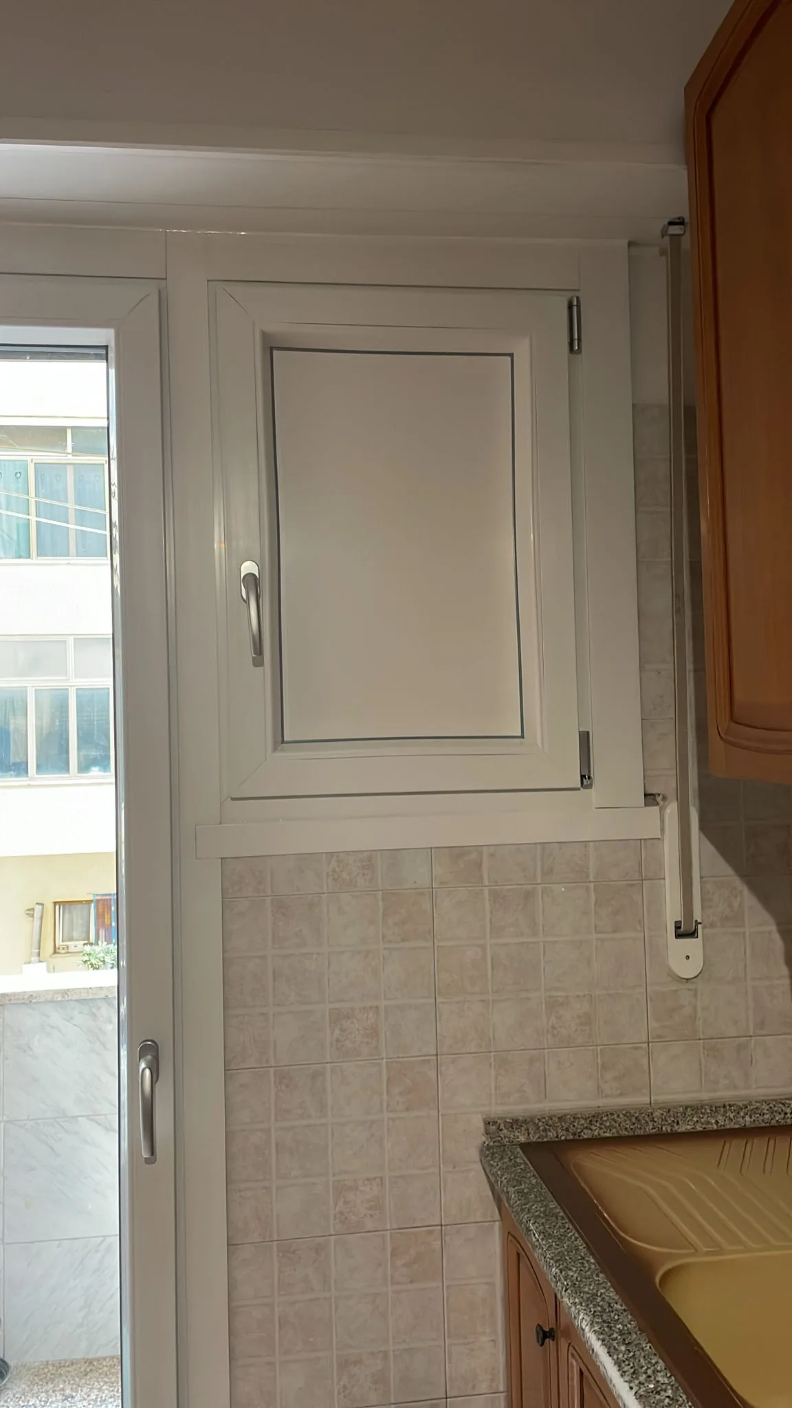 Portafinestra in cucina