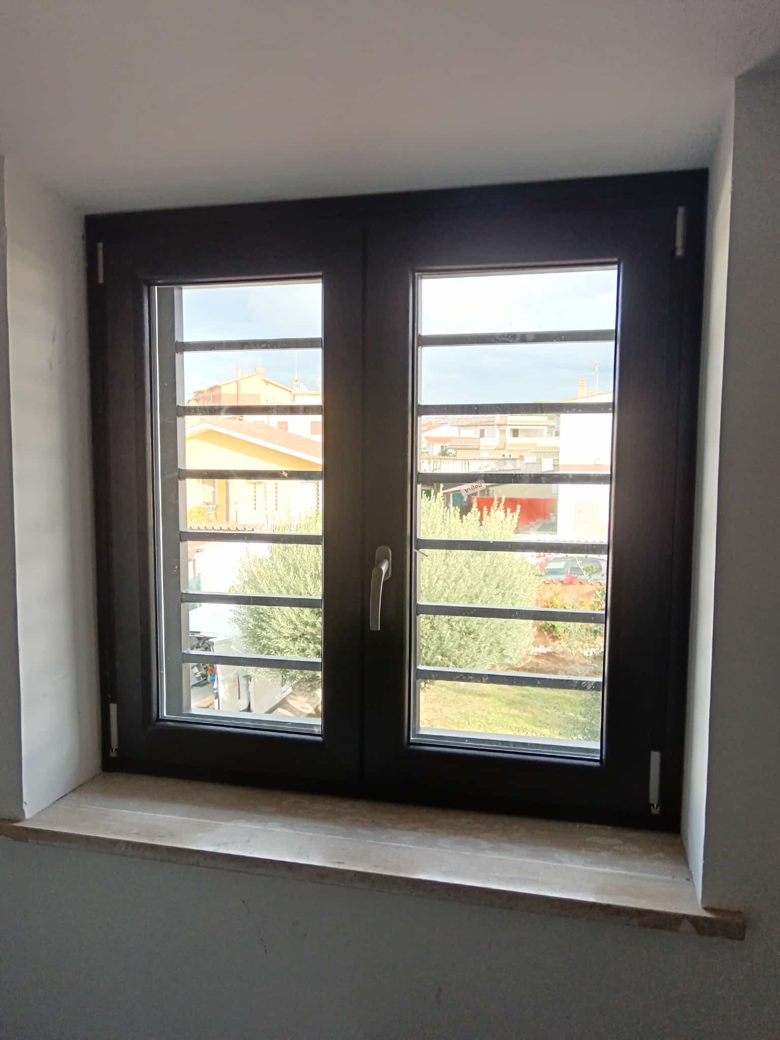 Effetto legno con avvolgibili