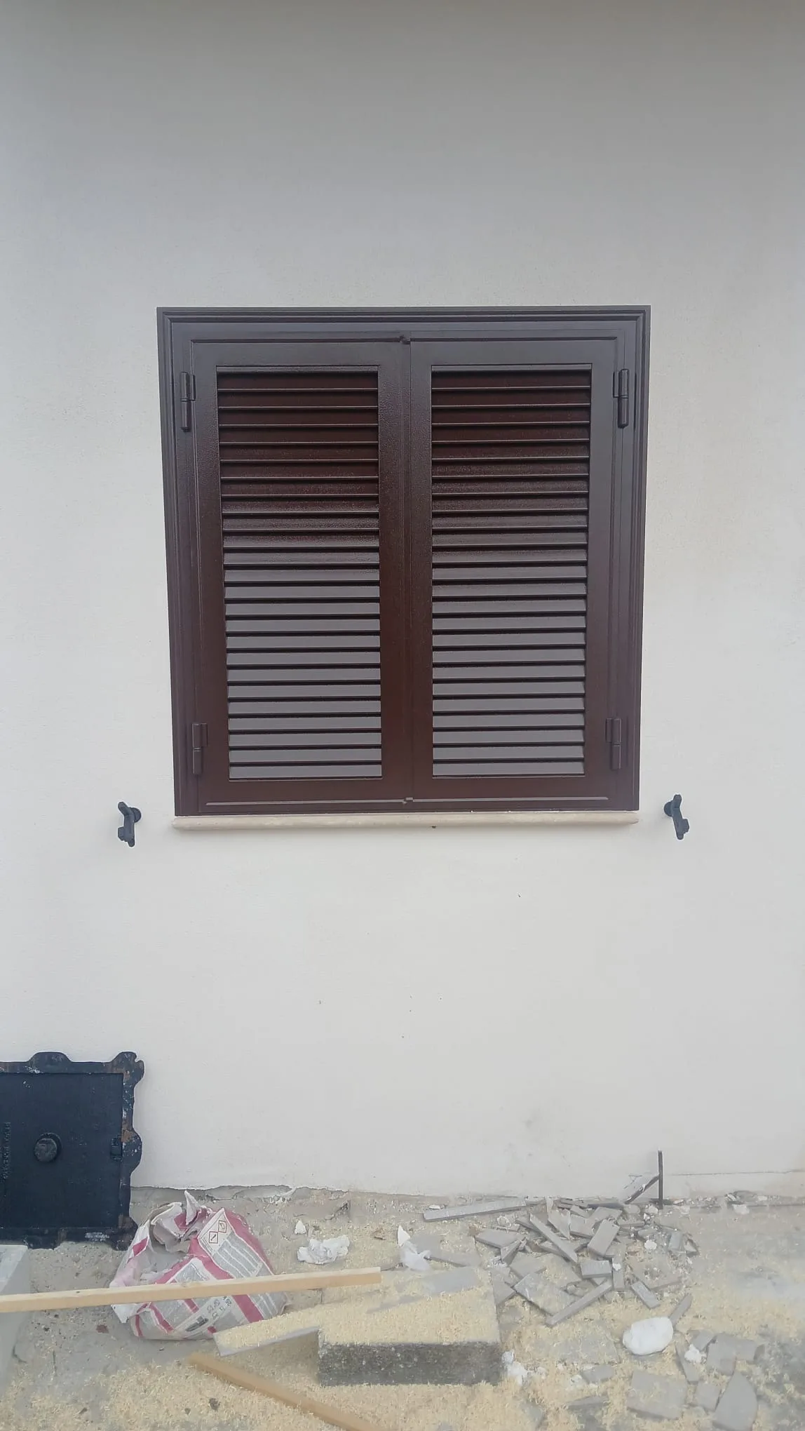 Persiana in ferro a lamelle